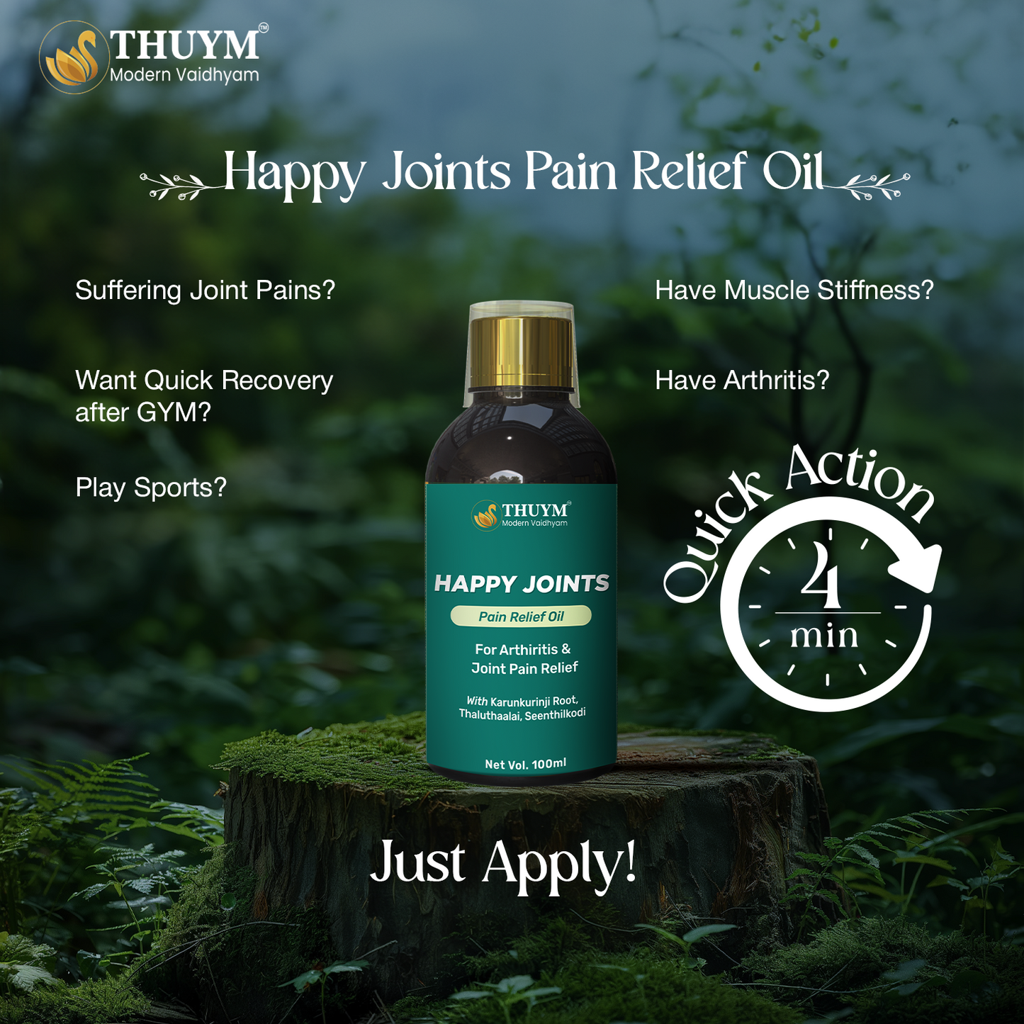 Happy Joints Wellness Oil