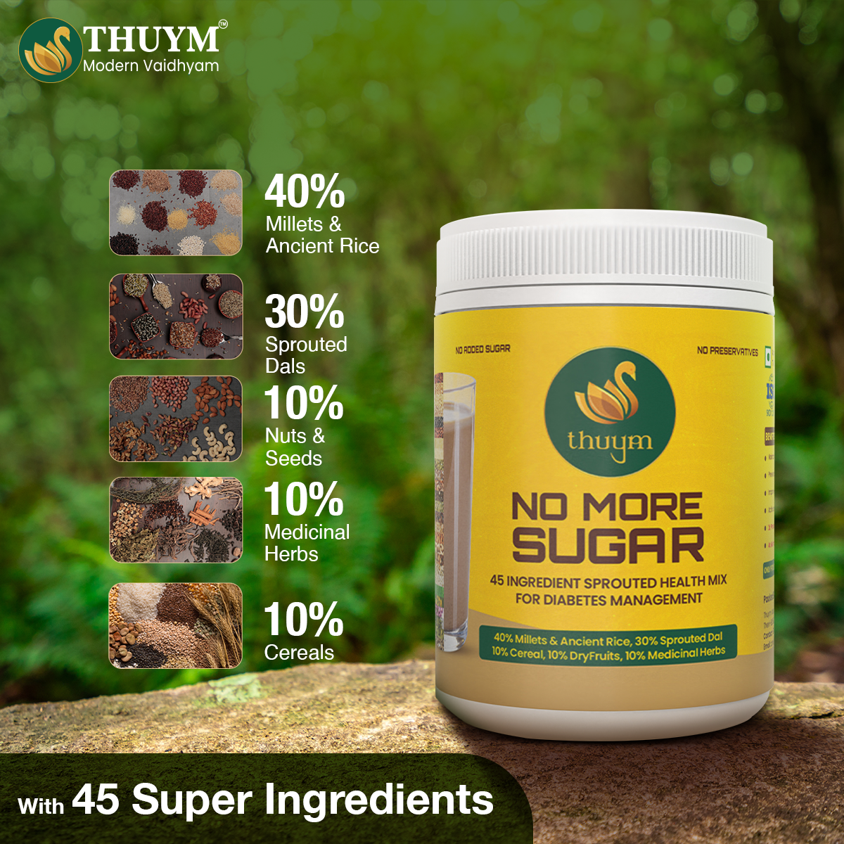 No More Sugar- Health Mix for Diabetics