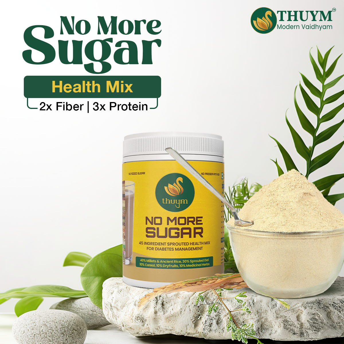 No More Sugar- Health Mix for Diabetics