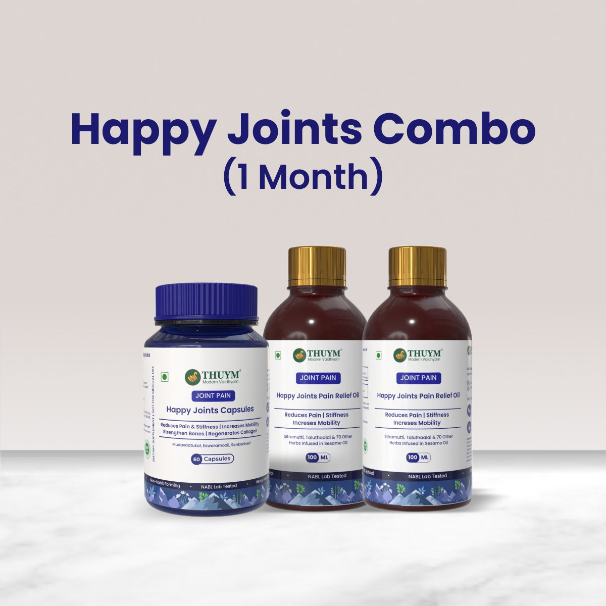 Happy Joints Wellness Combo Pack