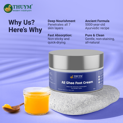 A2 Ghee Based Foot Cream