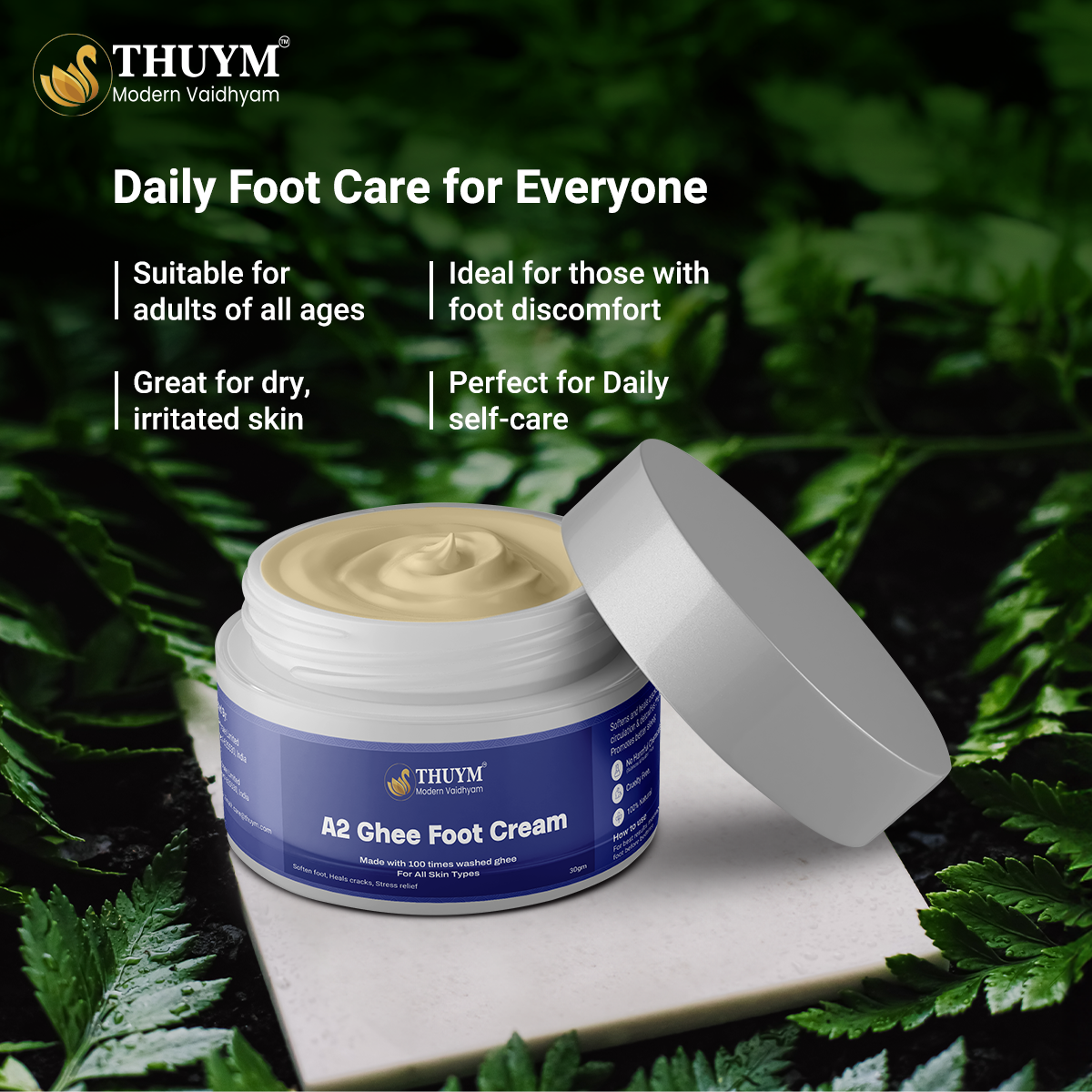 A2 Ghee Based Foot Cream