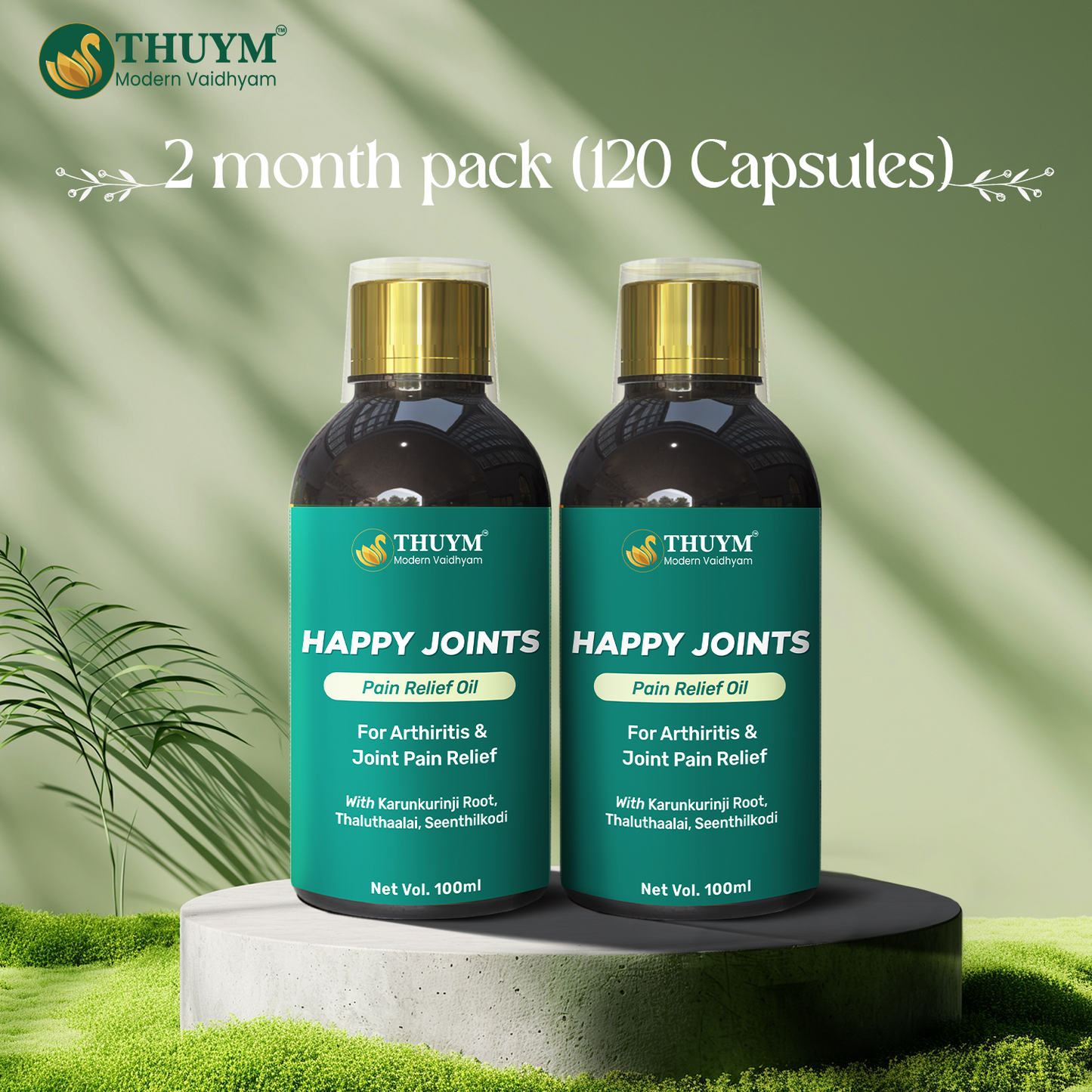 Happy Joints-Pain Relief Oil