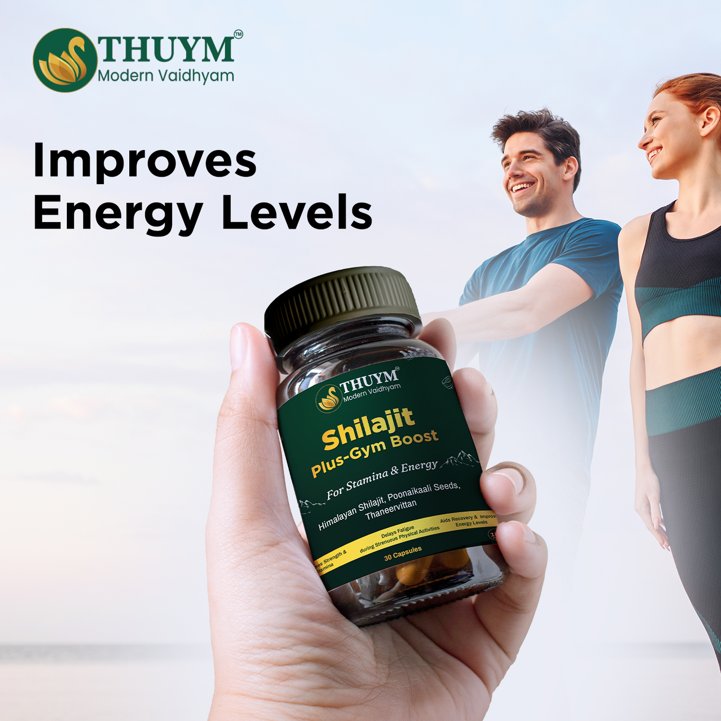 Shilajit Plus -Gym Boost Supplements