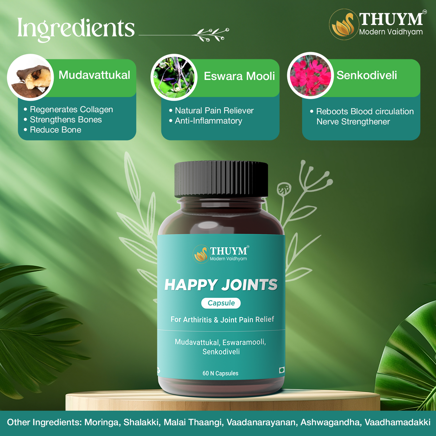 Happy Joints Pain Relief Combo Pack